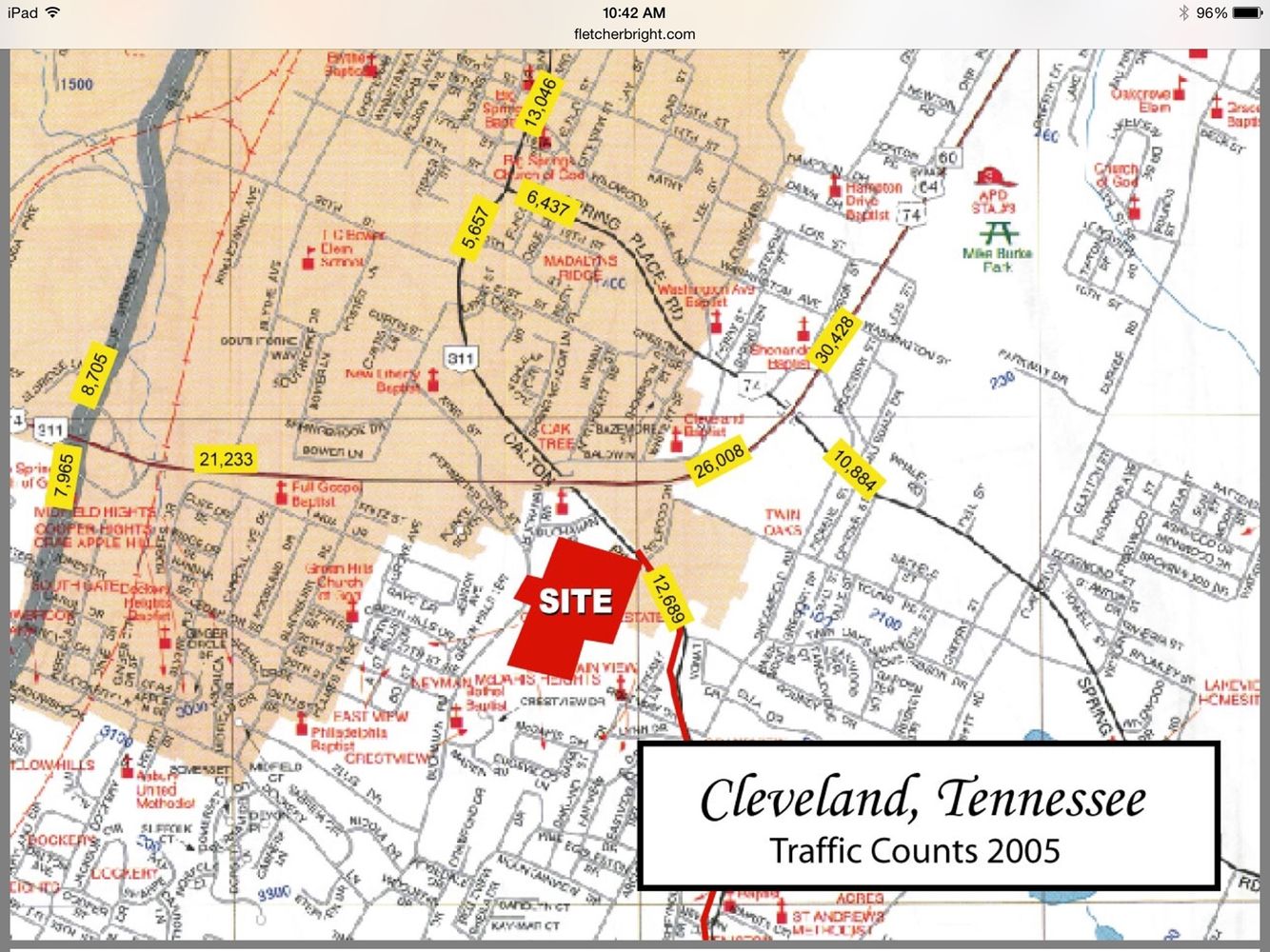 CROWN CENTER AT STERLING POINT : 2442 Dalton Pike SE, Cleveland, TN 37323